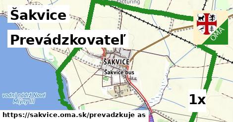 prevádzkovateľ v Šakvice