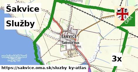 služby v Šakvice