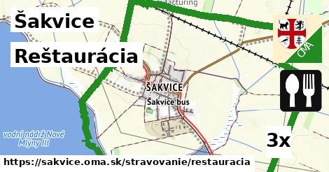 Reštaurácia, Šakvice