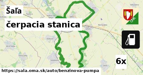 čerpacia stanica, Šaľa