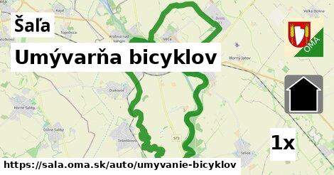 umývarňa bicyklov v Šaľa