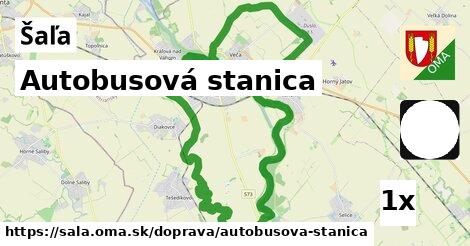 Autobusová stanica, Šaľa