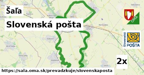 Slovenská pošta, Šaľa