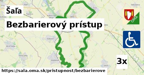 Bezbarierový prístup, Šaľa