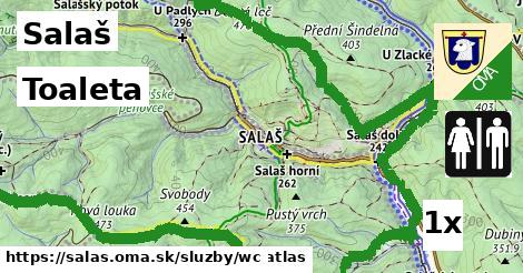 Toaleta, Salaš