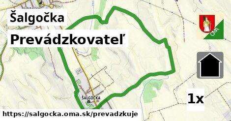 prevádzkovateľ v Šalgočka