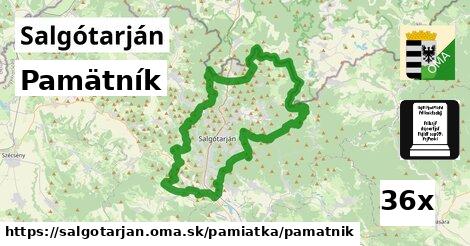 Pamätník, Salgótarján