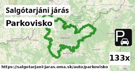 Parkovisko, Salgótarjáni járás