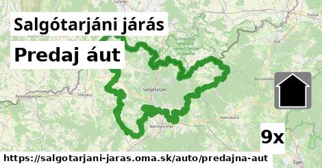 Predaj áut, Salgótarjáni járás