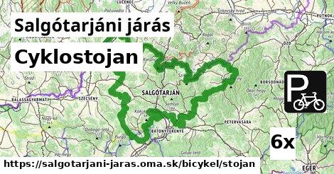 Cyklostojan, Salgótarjáni járás