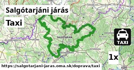 Taxi, Salgótarjáni járás