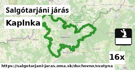 Kaplnka, Salgótarjáni járás