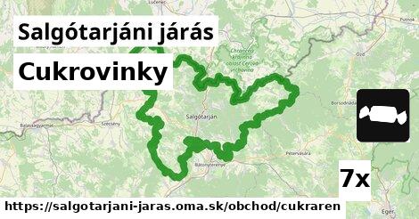 Cukrovinky, Salgótarjáni járás