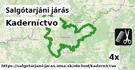 Kaderníctvo, Salgótarjáni járás