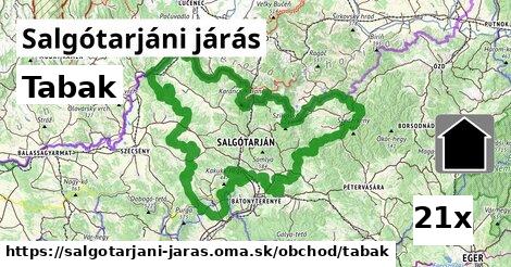 tabak v Salgótarjáni járás