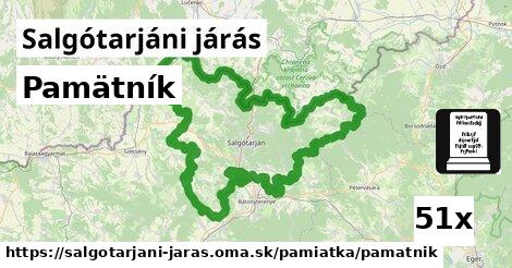 Pamätník, Salgótarjáni járás