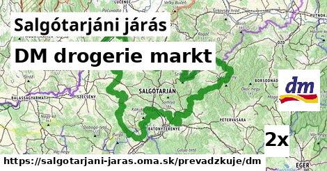 DM drogerie markt, Salgótarjáni járás