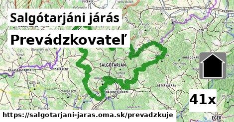 prevádzkovateľ v Salgótarjáni járás