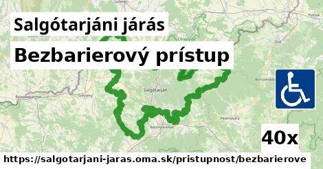 Bezbarierový prístup, Salgótarjáni járás