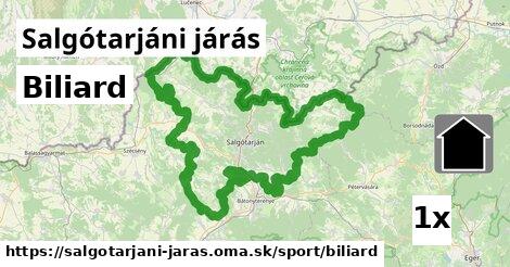 biliard v Salgótarjáni járás