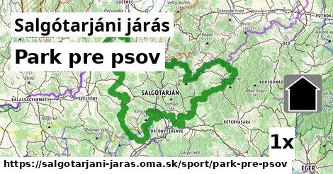 Park pre psov, Salgótarjáni járás