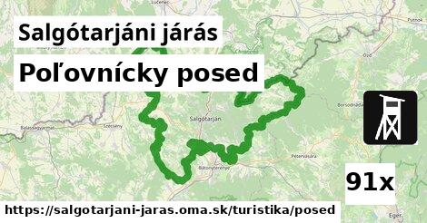 Poľovnícky posed, Salgótarjáni járás