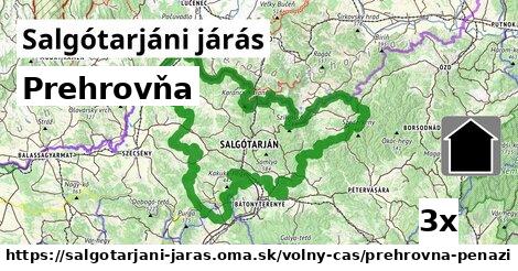 Prehrovňa, Salgótarjáni járás