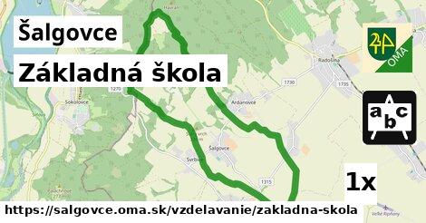 Základná škola, Šalgovce