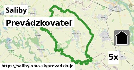 prevádzkovateľ v Saliby