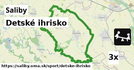 Detské ihrisko, Saliby