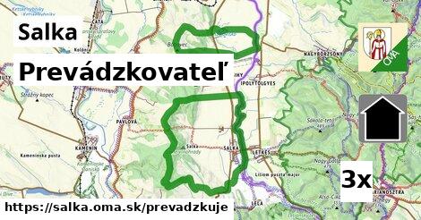 prevádzkovateľ v Salka