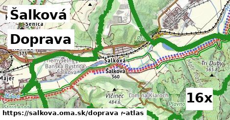 doprava v Šalková