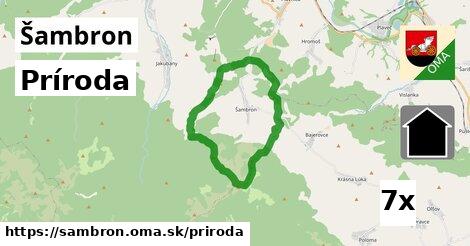 príroda v Šambron