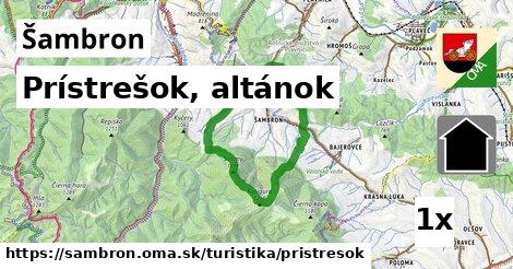 Prístrešok, altánok, Šambron