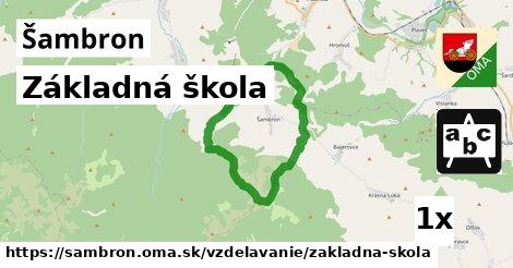 Základná škola, Šambron