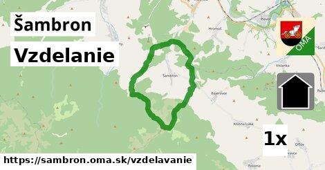 vzdelanie v Šambron