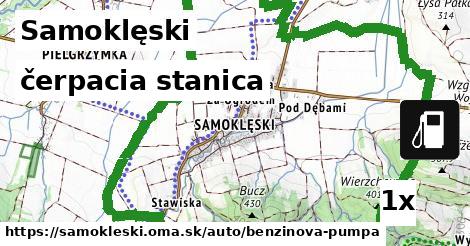 čerpacia stanica v Samoklęski