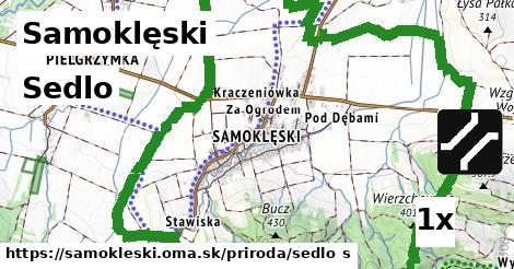 Sedlo, Samoklęski