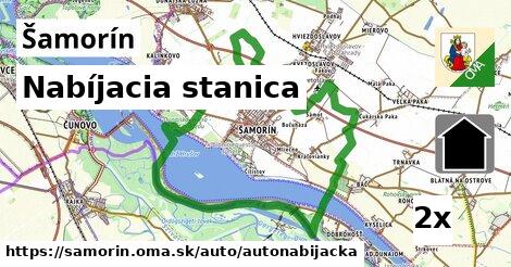 Nabíjacia stanica, Šamorín