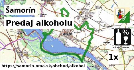 Predaj alkoholu, Šamorín