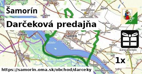 Darčeková predajňa, Šamorín