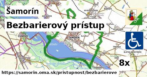 Bezbarierový prístup, Šamorín