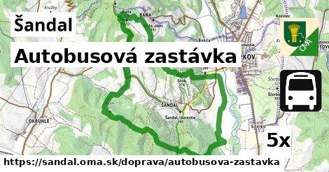 Autobusová zastávka, Šandal