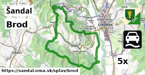 Brod, Šandal