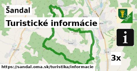 Turistické informácie, Šandal