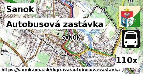 Autobusová zastávka, Sanok