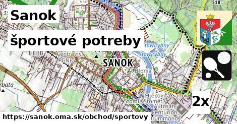 športové potreby, Sanok