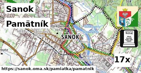 Pamätník, Sanok