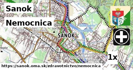 Nemocnica, Sanok