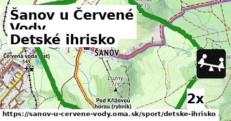 Detské ihrisko, Šanov u Červené Vody